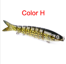 Load image into Gallery viewer, 5" Classic Lu Ya Duo Plastic Bait Fish with 12 colors Avail