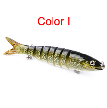 Load image into Gallery viewer, 5" Classic Lu Ya Duo Plastic Bait Fish with 12 colors Avail