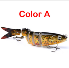 Load image into Gallery viewer, 5" Classic Lu Ya Duo Plastic Bait Fish with 12 colors Avail