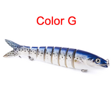 Load image into Gallery viewer, 5" Classic Lu Ya Duo Plastic Bait Fish with 12 colors Avail