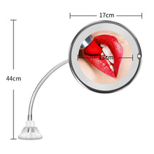 Load image into Gallery viewer, Illuminated LED Makeup Mirror - Adjustable
