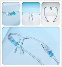 Load image into Gallery viewer, Face Shield Guard Mask Safety Protection With Glasses -2 Pack