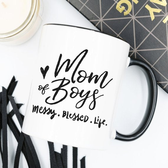 Boy Mom Definition Coffee Mug, Coffee Cup for Mom of Boys – Coffee