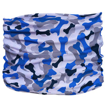 Load image into Gallery viewer, Bone Camo Blue Pup Scruff
