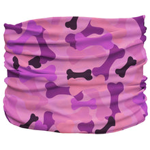 Load image into Gallery viewer, Bone Camo Pink Pup Scruff
