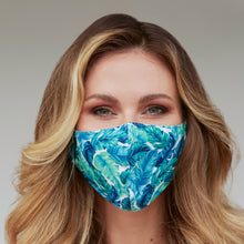 Load image into Gallery viewer, Tropical Banana Leaves Face Mask
