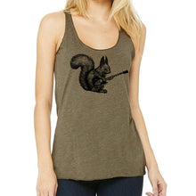 Load image into Gallery viewer, Squirrel Playing Guitar Racerback
